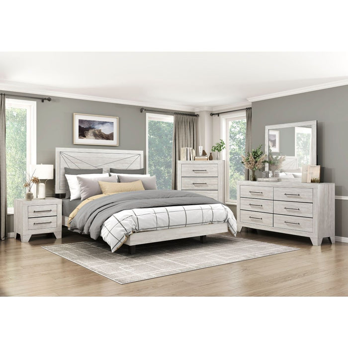 Aspen - Mirror - Natural Oak