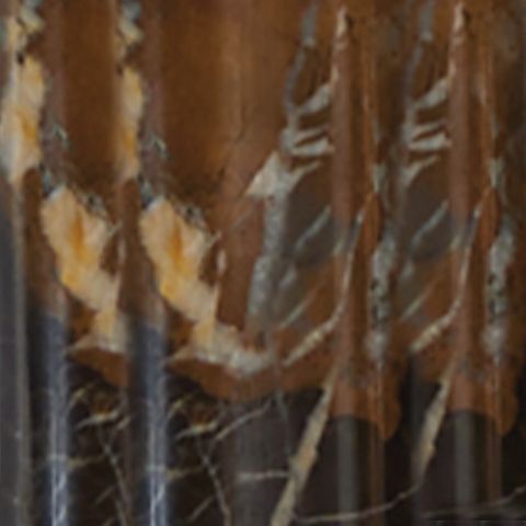 Alanbert - Metal Table Lamp - Brown / Black