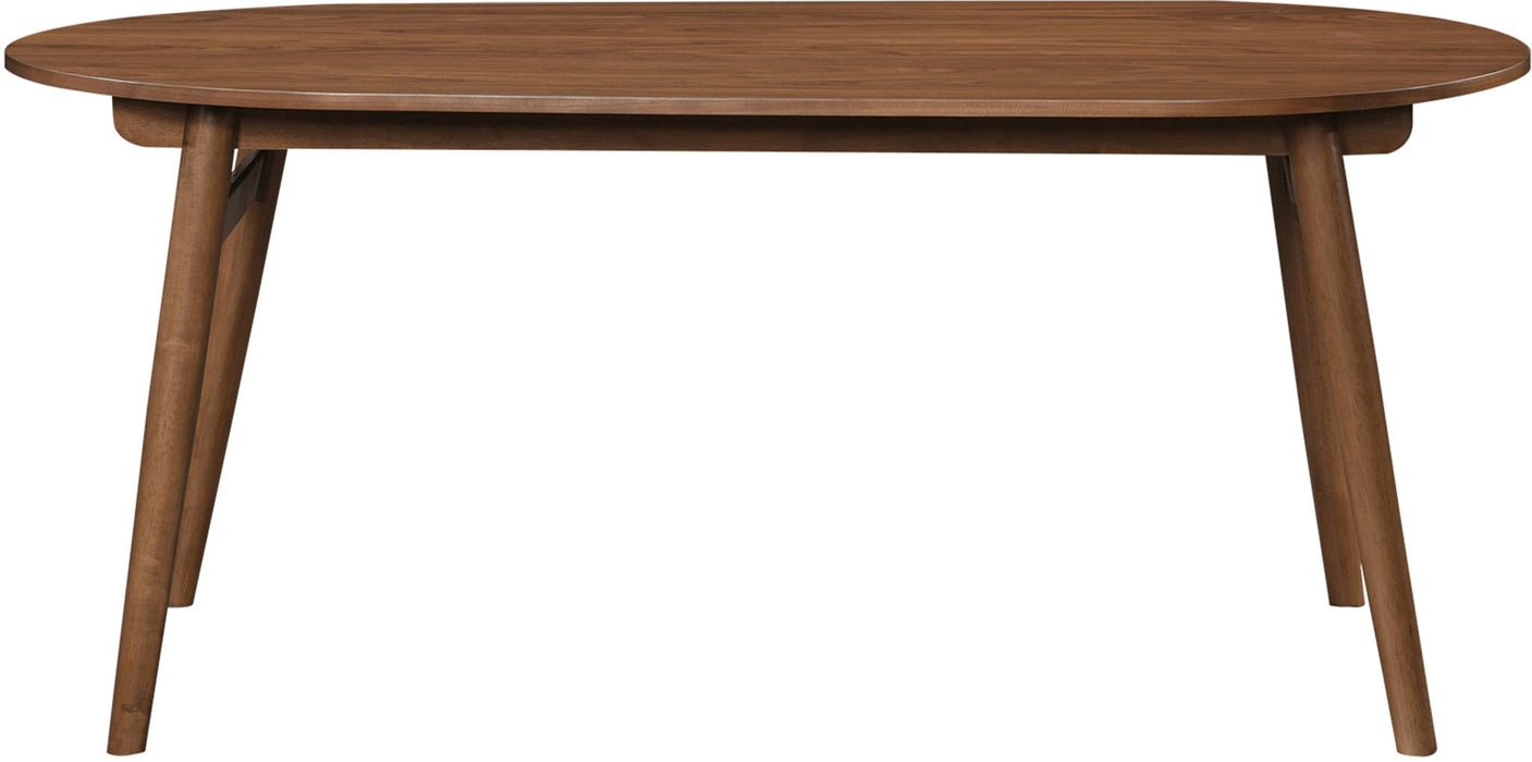 Leesa - Solid Wood And Walnut Veneer Dining Table