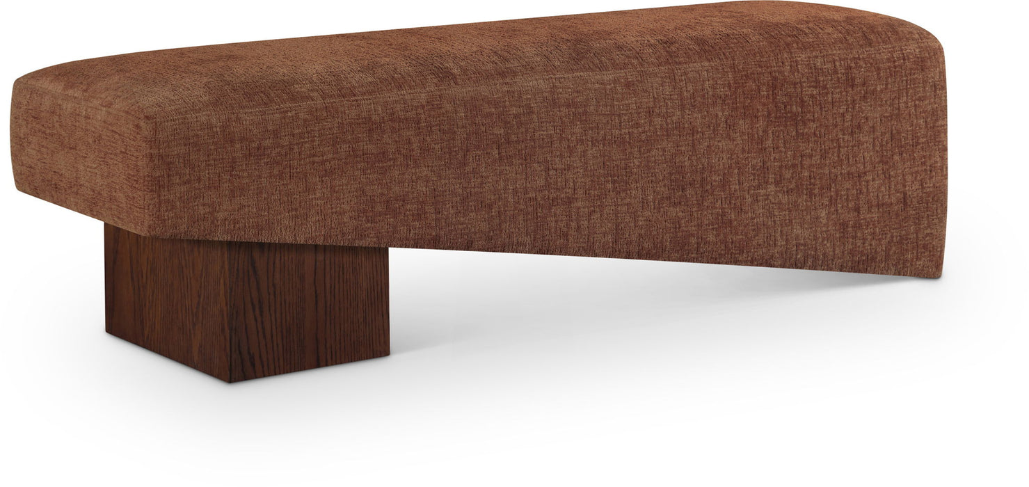 Alora - Bench - Dark Brown Base