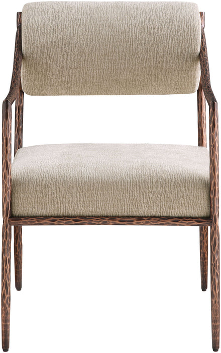 Bastille - Upholstered Dining Arm Chair (Set of 2) - Bronze Frame