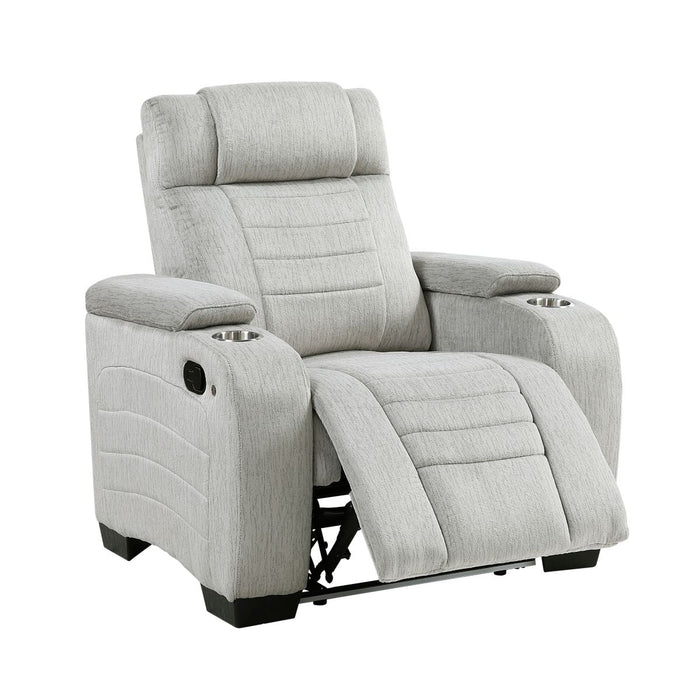 Ronan - Reclining Chair - Gray