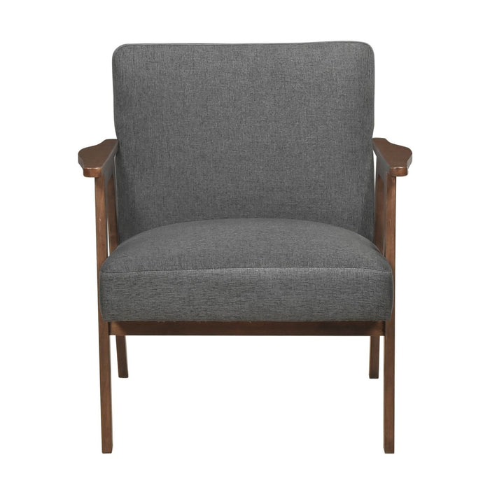 Omara - Accent Chair Dark Brown Base