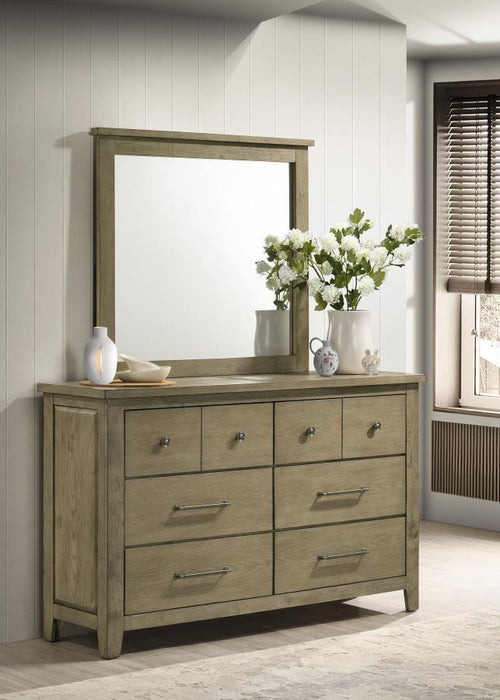 Hazlewood - 6-Drawer Bedroom Dresser Cabinet