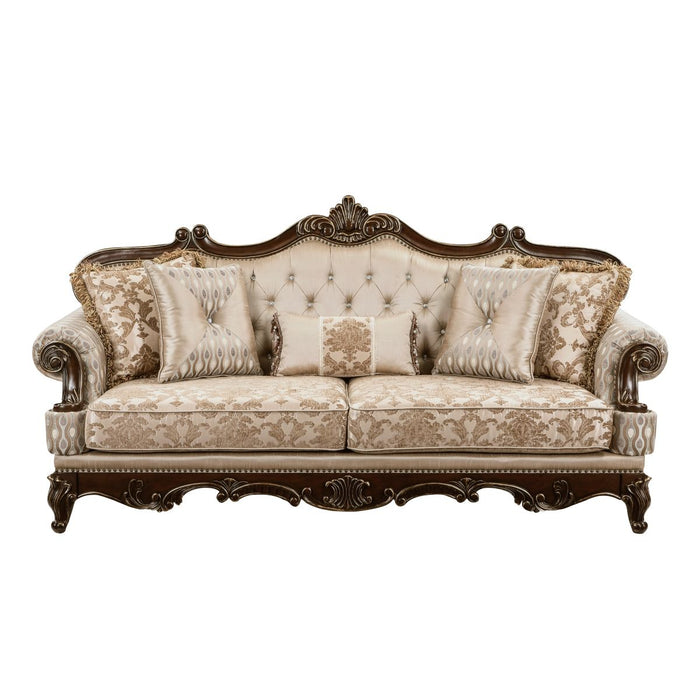 Balthasar - Sofa - Cherry / Beige