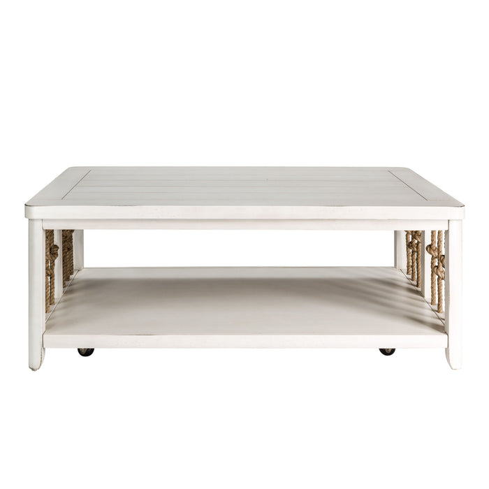 Dockside - 3 Piece Table Set (1 Cocktail 2 End Tables) - White