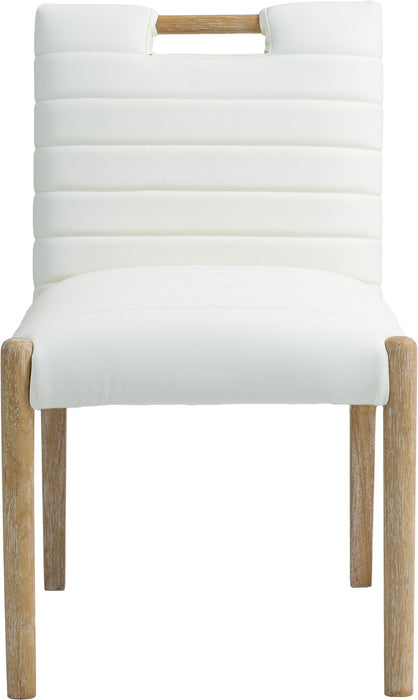 Aimee - Dining Side Chair (Set of 2) - Light Brown Legs