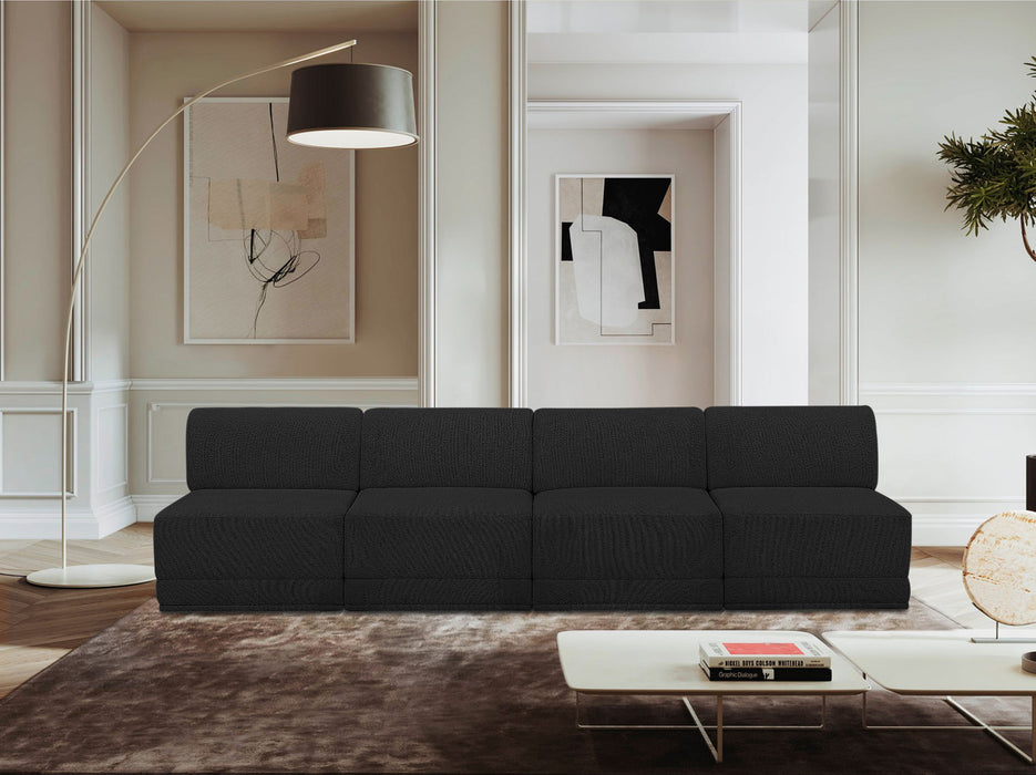 Ollie - 4 Seat Armless Modular Sofa