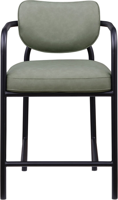 Serava - Vegan Leather Upholstered Bar Stool