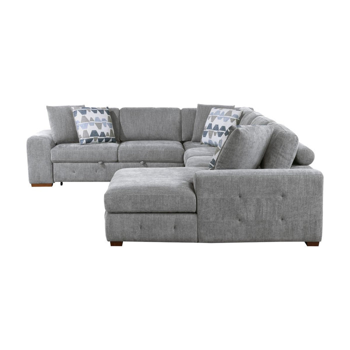 Raife - Sectional With Ottoman