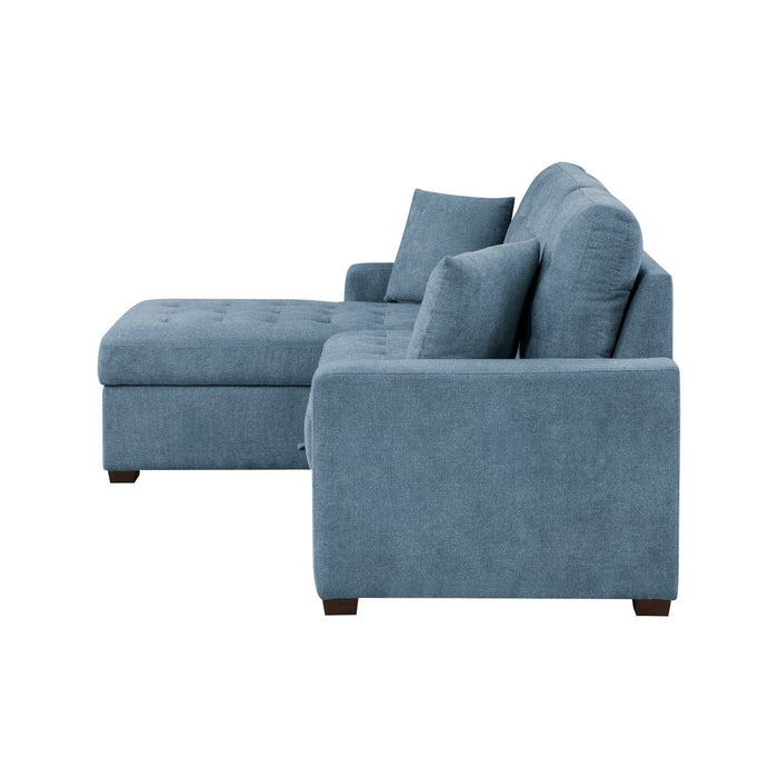 Waitsfield - Sectional With Chaise, Pull-Out Bed And Hidden Storage