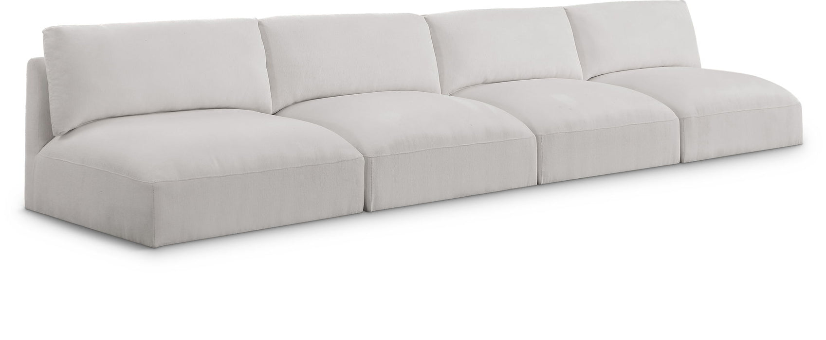 Ease - 4 Seat Modular Armless Sofa