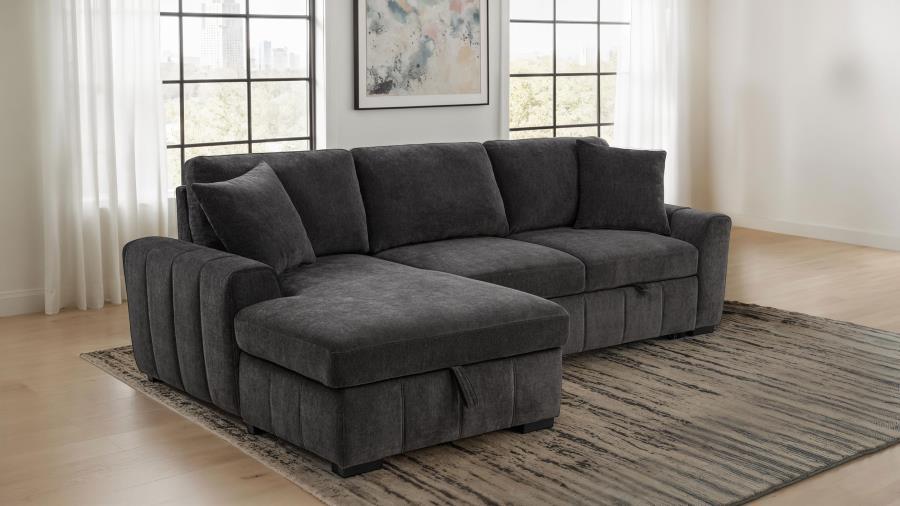 Pastrana - Upholstered Sleeper Sectional Sofa