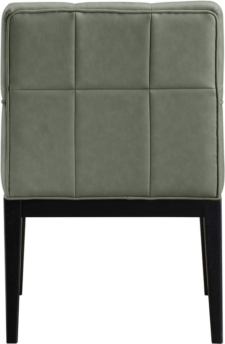 Adrian - Dining Arm Chair (Set of 2) - Black Legs