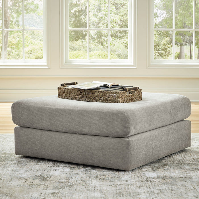 Avaliyah - Oversized Accent Ottoman - Ash