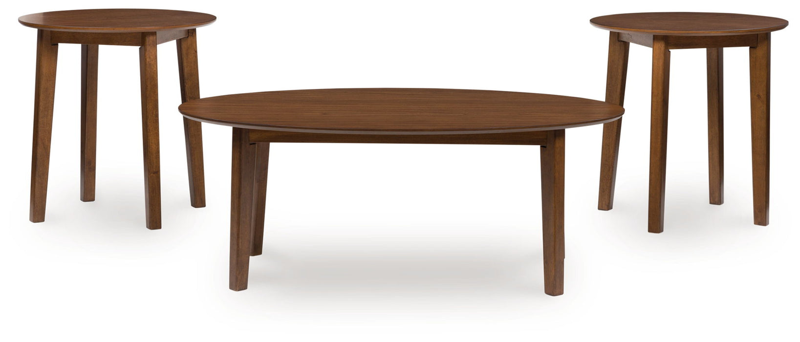 Gordonay - Occasional Table Set (Set of 3) - Brown