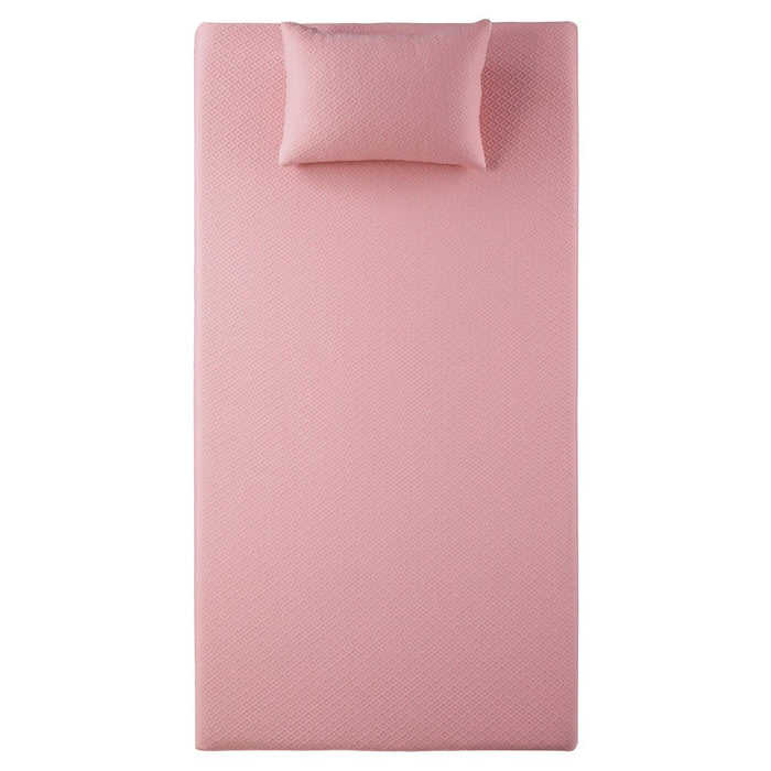 Leo - 7" Gel Infused Memory Foam Mattress And Pillow Set