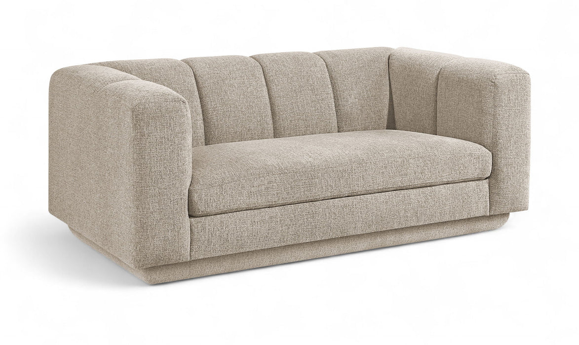 Modari - Fabric Upholstered Loveseat