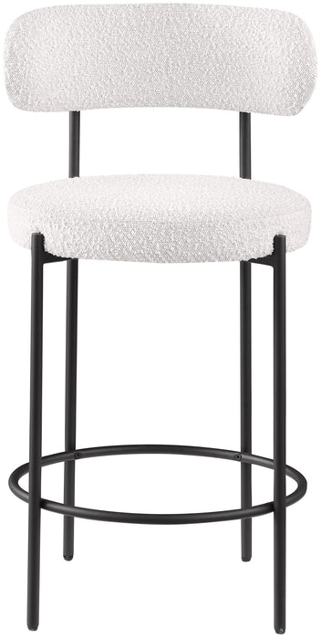 Beacon - Boucle Fabric Stool (Set of 2)