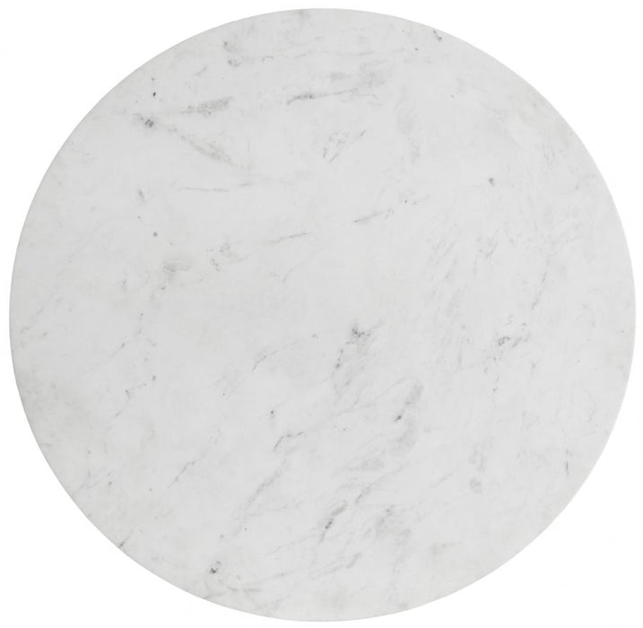 Emery - Marble/Stone Dining Table - White