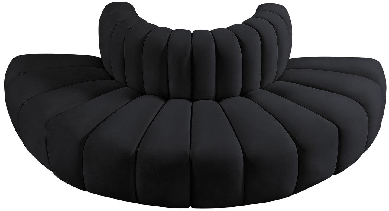 Arc - Velvet 4 Piece Modular Sofa