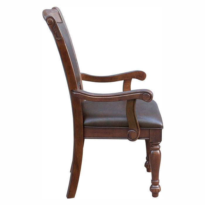 Lordsburg - Arm Chair (Set of 2) - Brown