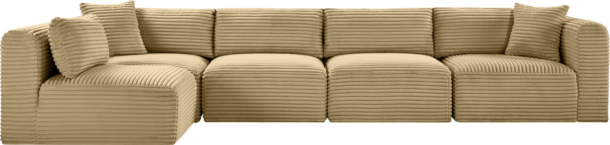 Shaggy - 5 Piece Modular Sectional