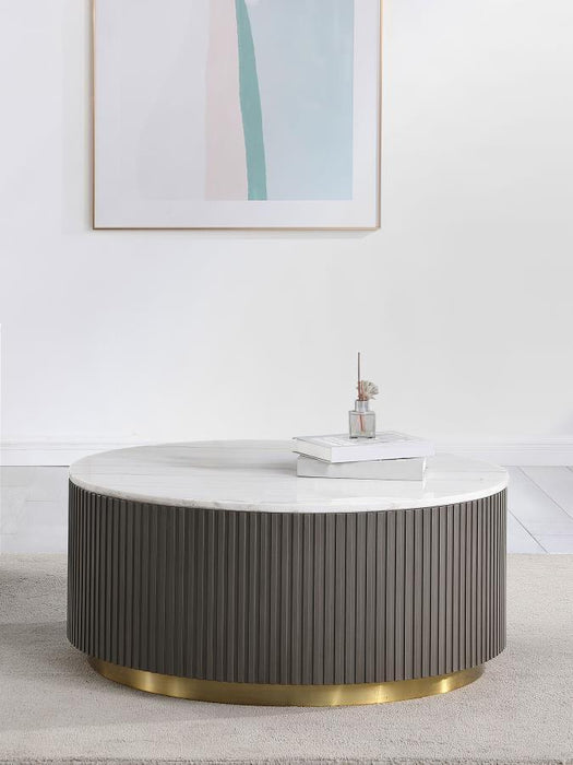Jason - Round Marble Top Table