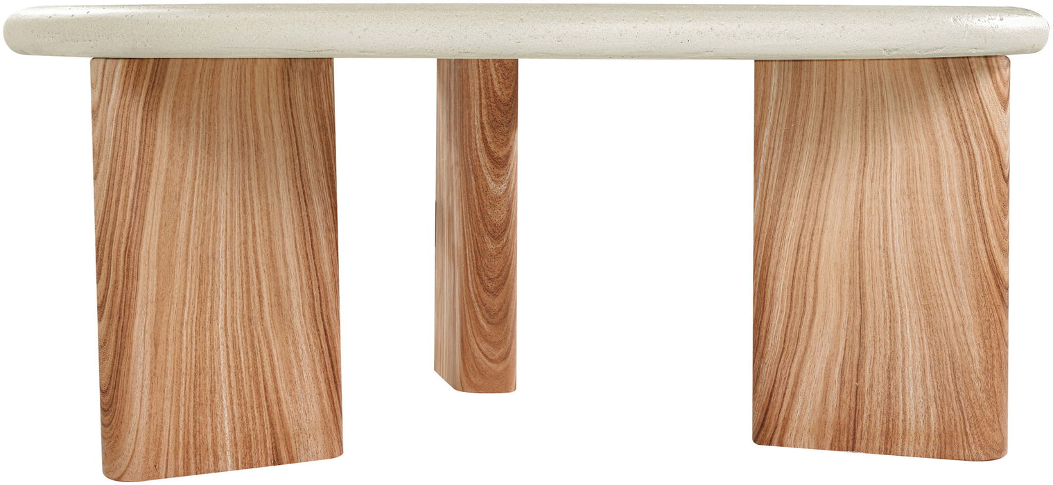 Avaya - Concrete And Fiberglass Indoor / Outdoor Coffee Table