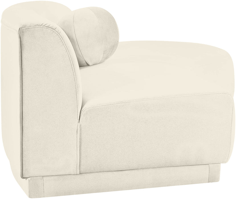 Avra - 86" Velvet Performance Fabric Upholstered Sofa