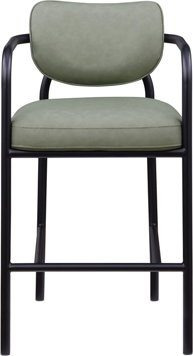 Serava - Vegan Leather Upholstered Bar Stool