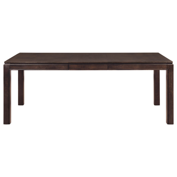 Kavanaugh - 5 Piece Dining Room Set (Table & 4 Side Chairs) - Dark Brown / Gray