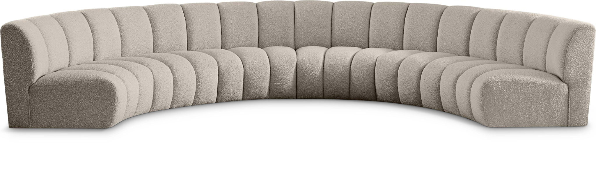 Infinity - 6 Piece Boucle Modular Sectional