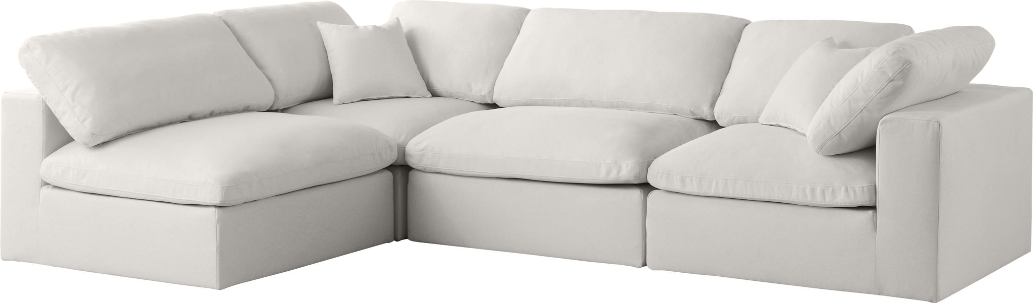 Plush - 4 Piece Modular Sectional