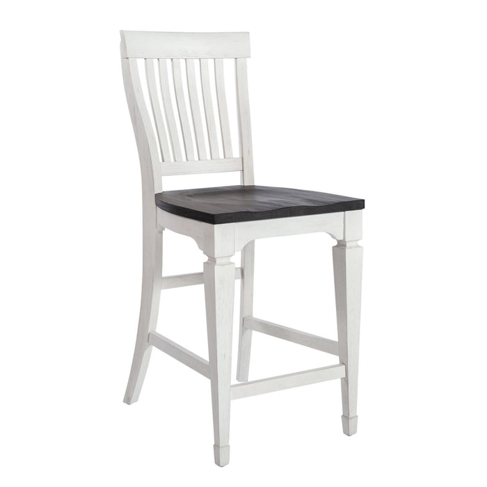 Allyson Park - 5 Piece Gathering Table Set - White