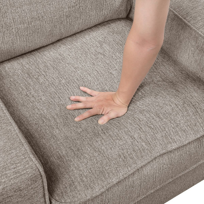 Frances - Loveseat - Taupe