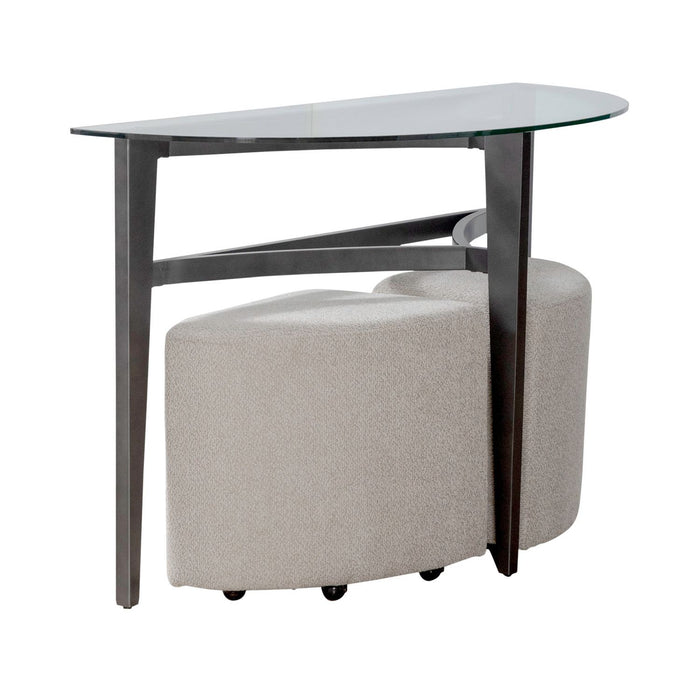 Capri - 3 Piece Table Set - Brown