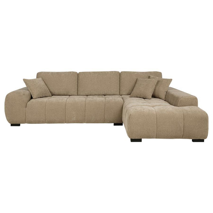 Octavia - Upholstered Sectional Chaise Sofa