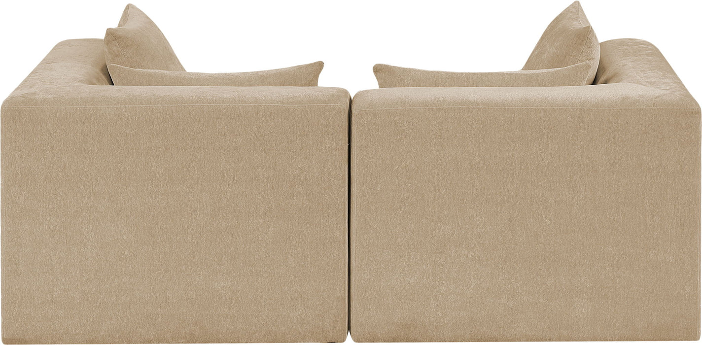 Stellar - 2 Piece 76" Upholstered Modular Loveseat