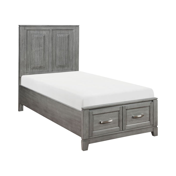 Garretson - Platform Bed With Footboard Storage