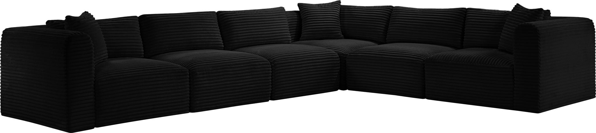 Shaggy - 6 Piece Modular Corner Sectional