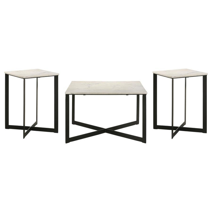 Tobin - Marble Top Coffee And End Table Set