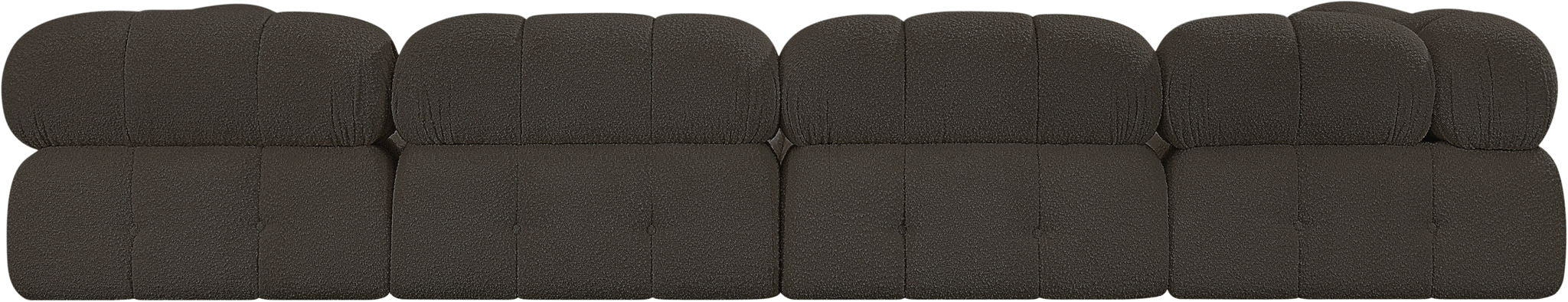 Ames - 6 Piece Fabric Modular U-Shaped Sectional