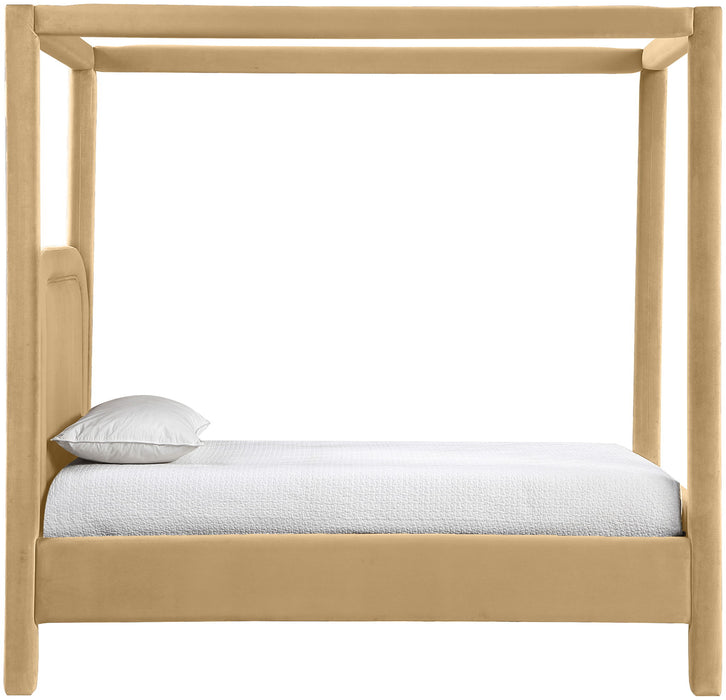 Salina - Velvet Upholstered Bed