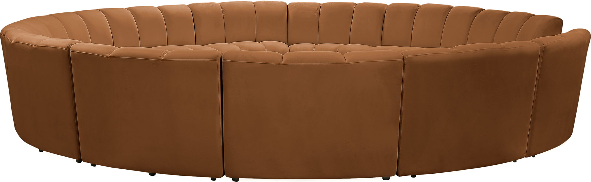Infinity - 12 Piece Modular Sectional - Saddle
