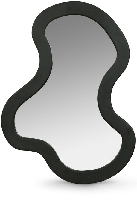 Oblique - Mirror - Wood