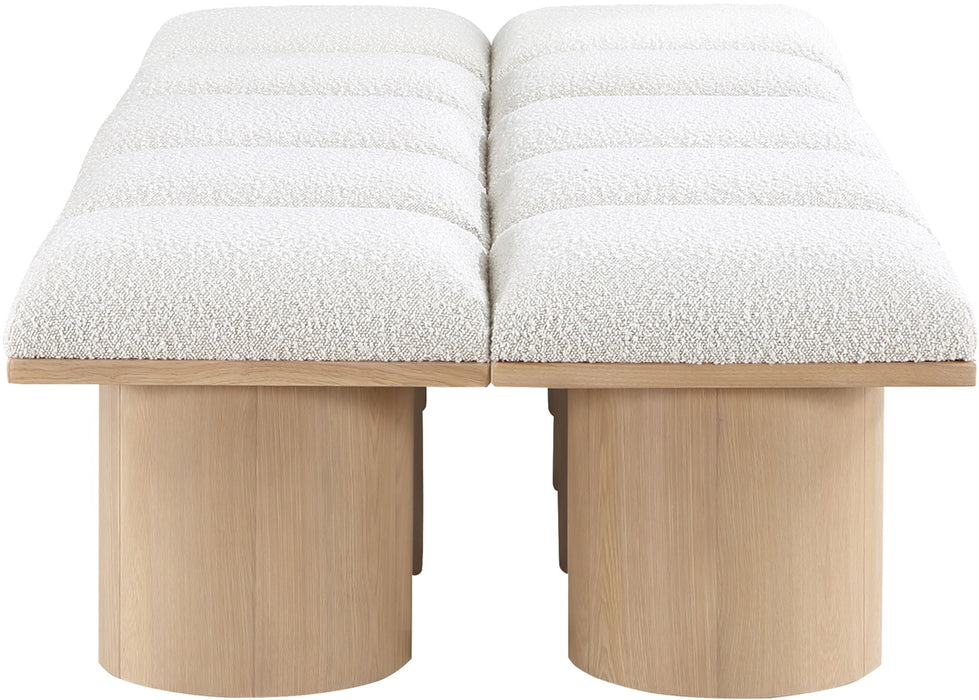 Pavilion - 10 Piece Modular Bench With Natural Base