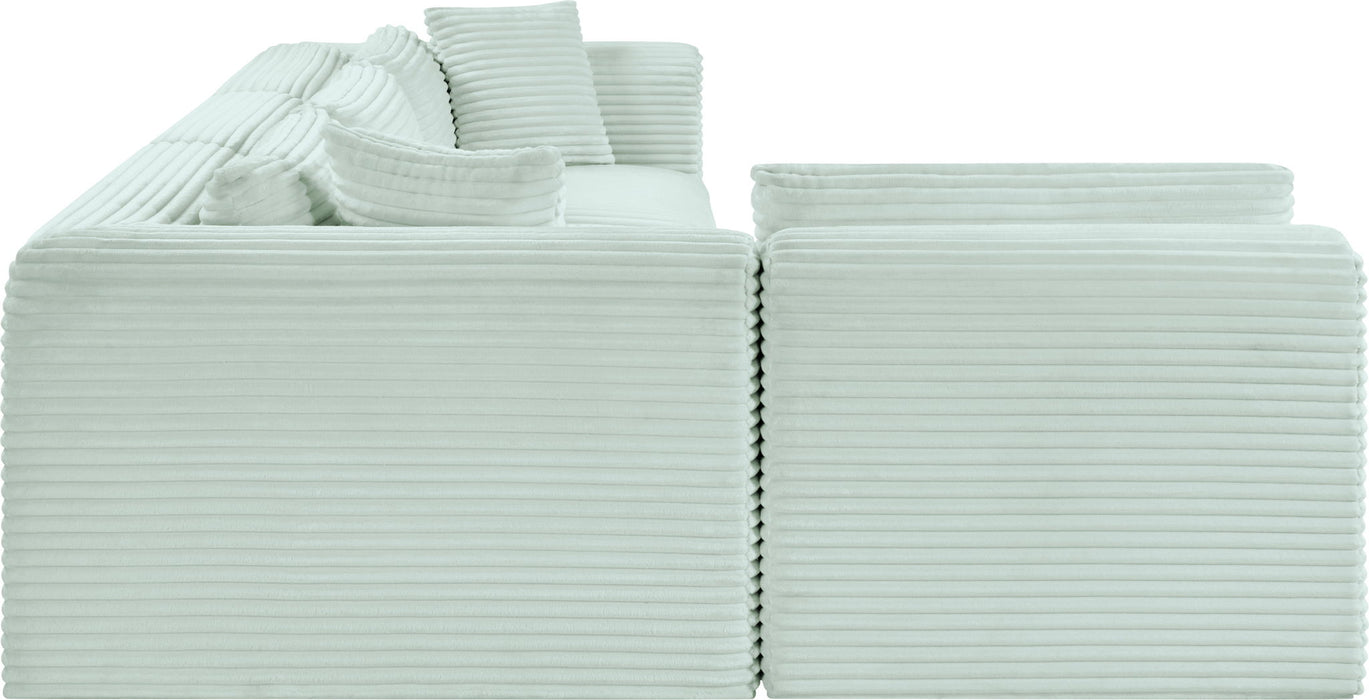 Shaggy - 4 Piece Modular Sectional