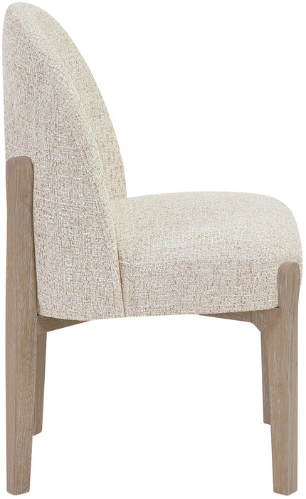 Torino - Upholstered Dining Chair With Brushed Natural Base (Set of 2)