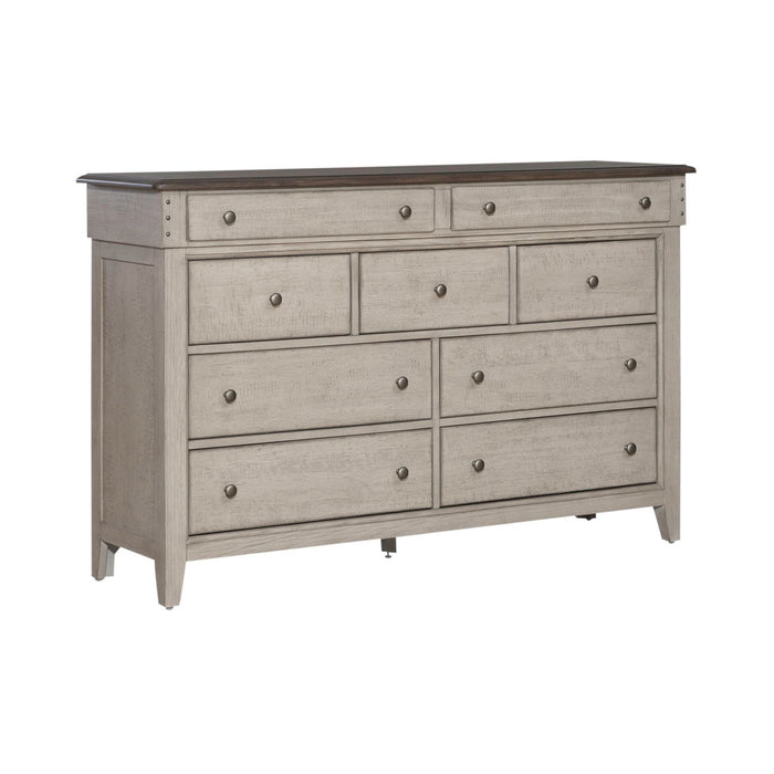 Ivy Hollow - 9 Drawer Dresser - White